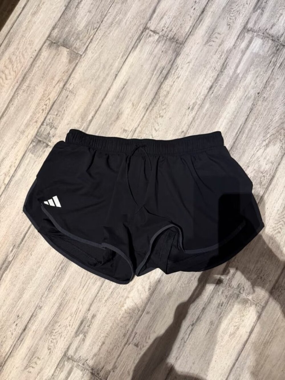 Adidas Running Shorts — Black, Size XL